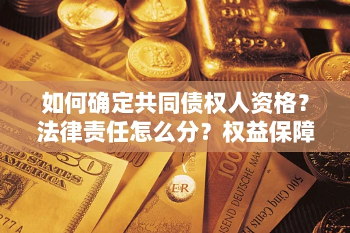 北京如何确定共同债权人资格？法律责任怎么分？权益保障技巧揭秘！