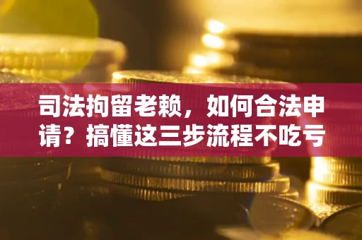 北京司法拘留老赖，如何合法申请？搞懂这三步流程不吃亏！