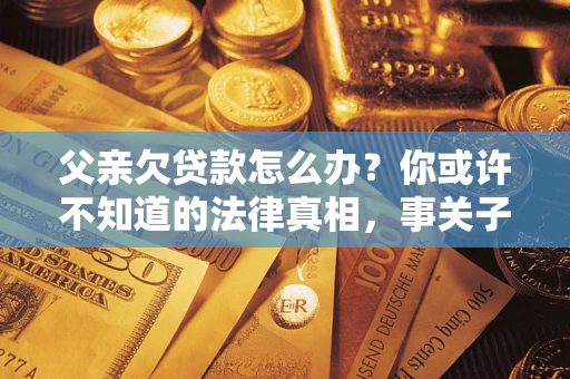 北京父亲欠贷款怎么办？你或许不知道的法律真相，事关子女未来