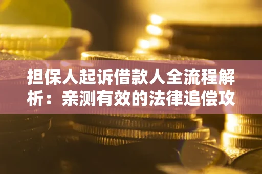 北京担保人起诉借款人全流程解析：亲测有效的法律追偿攻略