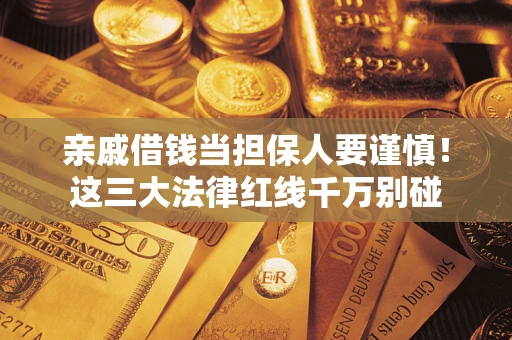 北京亲戚借钱当担保人要谨慎！这三大法律红线千万别碰