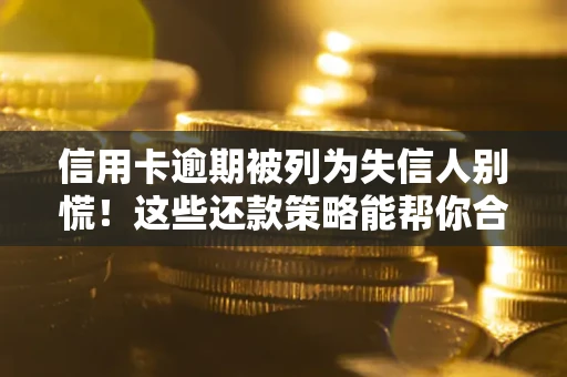 北京信用卡逾期被列为失信人别慌！这些还款策略能帮你合法止损