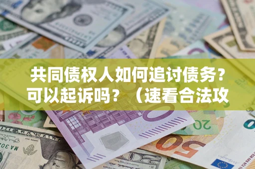 北京共同债权人如何追讨债务？可以起诉吗？（速看合法攻略）