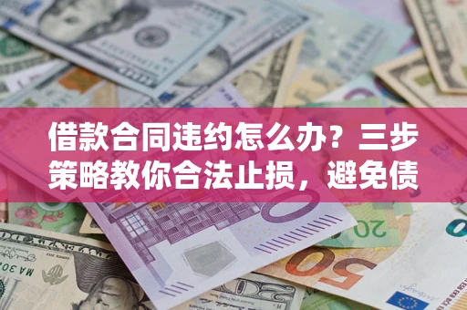 北京借款合同违约怎么办？三步策略教你合法止损，避免债务危机升级