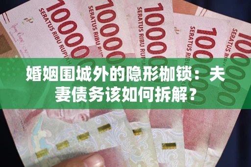 北京婚姻围城外的隐形枷锁：夫妻债务该如何拆解？