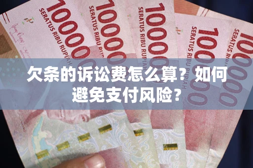 北京欠条的诉讼费怎么算？如何避免支付风险？