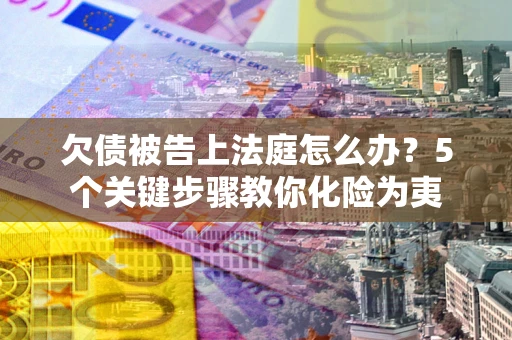 北京欠债被告上法庭怎么办？5个关键步骤教你化险为夷