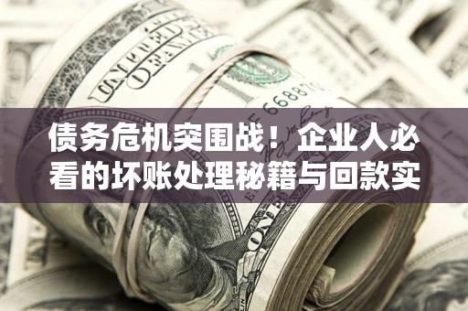 北京债务危机突围战！企业人必看的坏账处理秘籍与回款实战指南